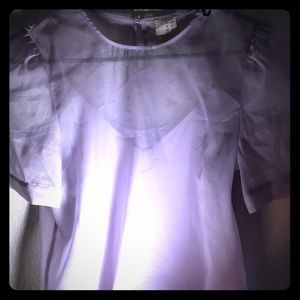 Lavender blouse